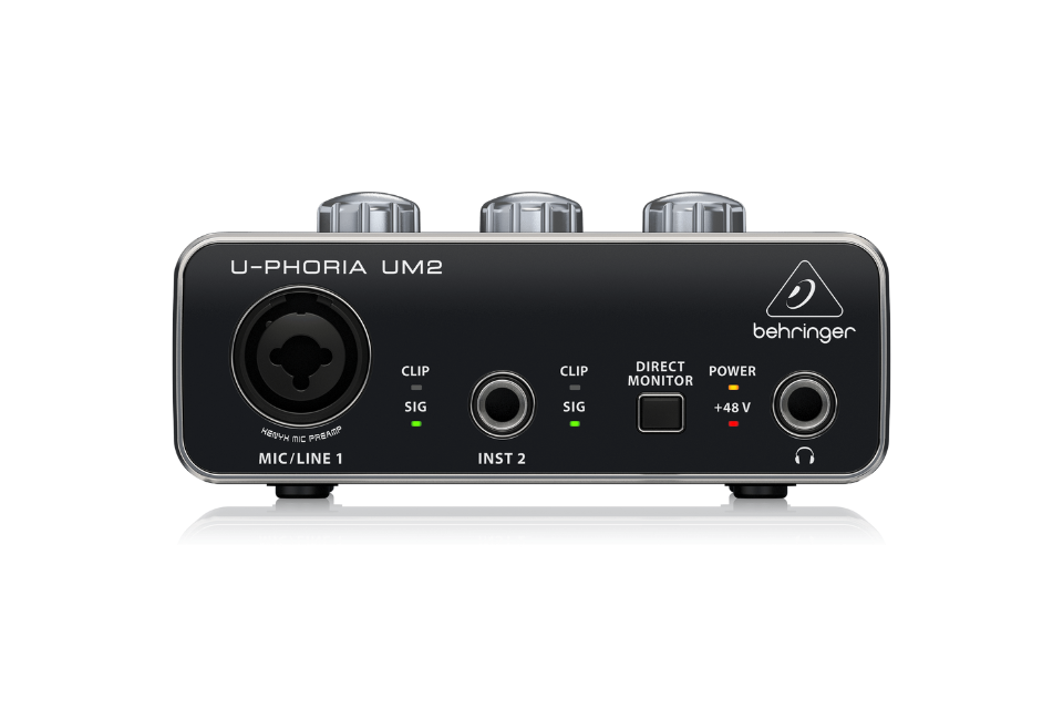Behringer UM2 Có Thu Được 2 Micro Cùng Lúc không?