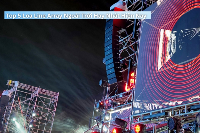 Top 5 Loa Line Array Ngoài Trời Chất Lượng Nhất Hiện Nay