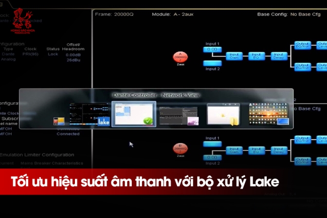 Tối Ưu Hệ Thống Âm Thanh Với Bộ Xử Lý Lake | Tìm Hiểu LMX 48 & LMX 8