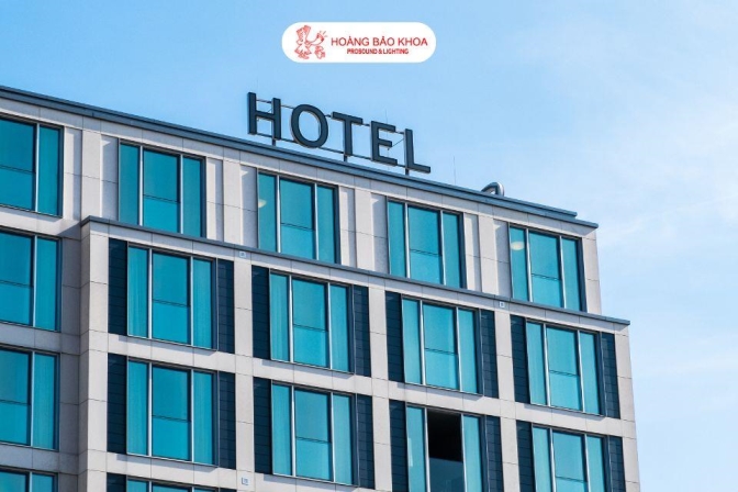 Hệ thống âm thanh ánh sáng cho khách sạn - Những tiêu chí lựa chọn phù hợp