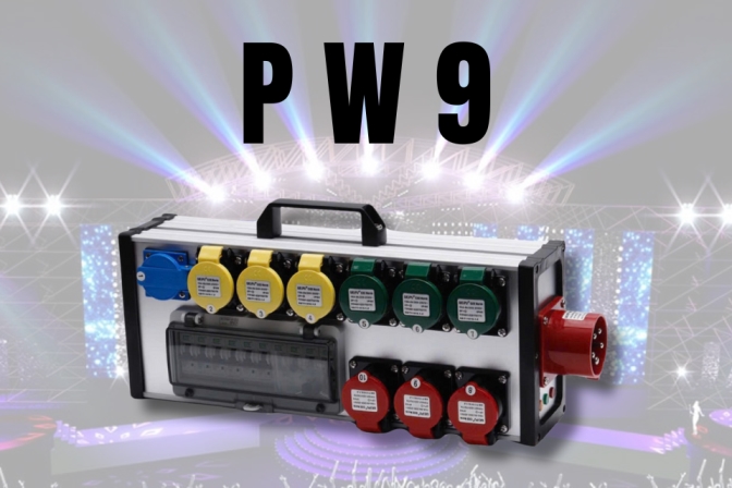 PW9 – Tủ điện an toàn, ổn định dành cho sân khấu và hội trường