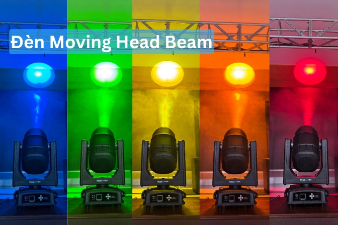 Đèn Moving Head Beam - Giải Pháp Ánh Sáng Bùng Nổ Cho Mọi Sự Kiện