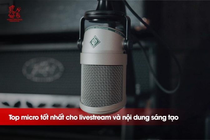 Micro Tốt Nhất Cho Livestream & Content Creator | Top 3 Từ Sennheiser & Neumann