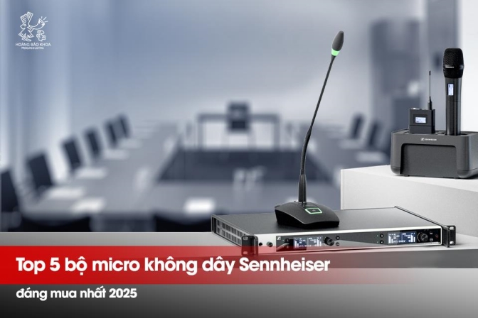 Micro Cổ Ngỗng Sennheiser Cho Hệ Thống EW-DX | Giải Pháp Hội Thảo Chuyên Nghiệp
