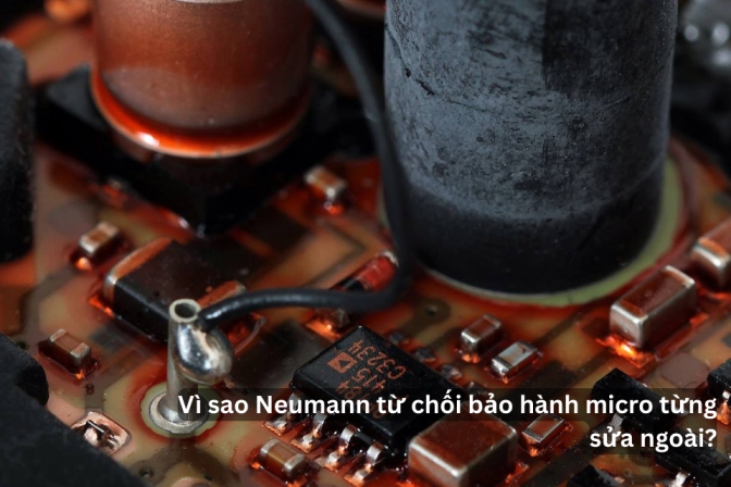 Lý Do Neumann Không Chấp Nhận Bảo Hành Micro Đã Từng Sửa Bên Ngoài