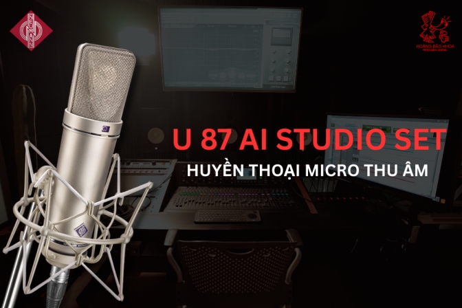 Khám Phá U 87 Ai Studio Set – Biểu Tượng Micro Thu Âm Cho Phòng Thu Cao Cấp