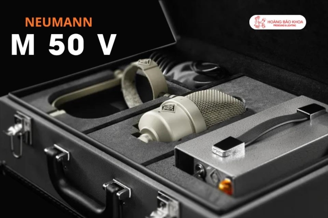 Neumann M 50 V - Sự trở lại của Microphone Tube huyền thoại