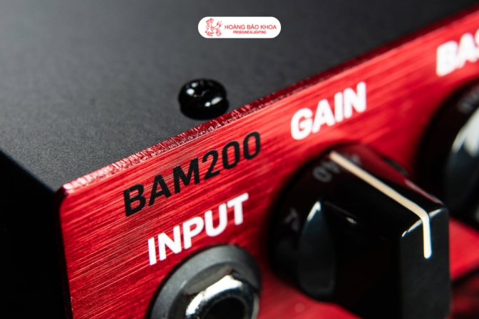 Lựa Chọn Amply Bass Nhỏ Gọn Và Hiệu Quả Với TC Electronic BAM200