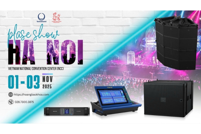 Turbosound Manchester MC15-R - Đỉnh Cao Công Nghệ Âm Thanh Tại Plase Show Hà Nội 2025