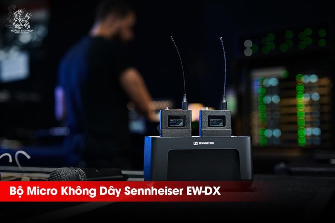 Sennheiser EW-DX – Bộ Micro Không Dây Tối Ưu Cho Dàn Âm Thanh Hiện Đại