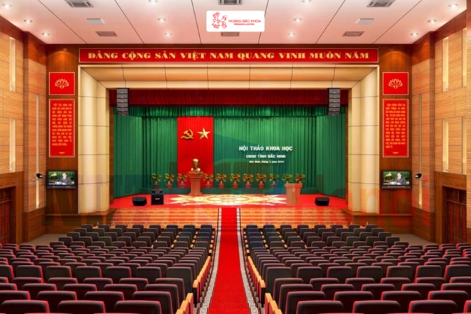 Tư Vấn Thiết Kế Và Lắp Đặt Hệ Thống Âm Thanh Hội Trường
