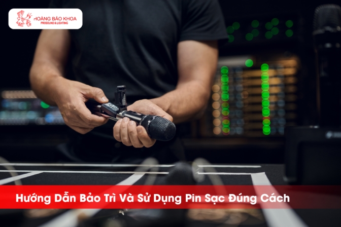 Hướng Dẫn Sử Dụng Và Bảo Trì Pin Sạc EW-DX | Micro Không Dây Sennheiser