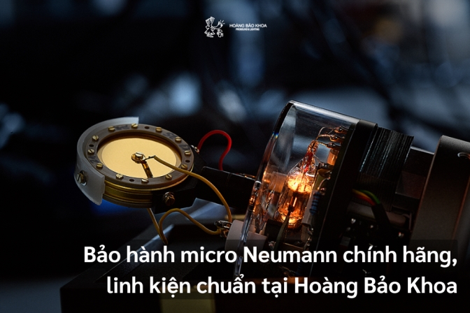 Bảo Hành Micro Neumann Chính Hãng, Linh Kiện Đúng Chuẩn Tại Hoàng Bảo Khoa