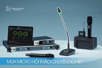 Micro hội thảo chuyên nghiệp - Giải pháp âm thanh tối ưu từ Hoàng Bảo Khoa