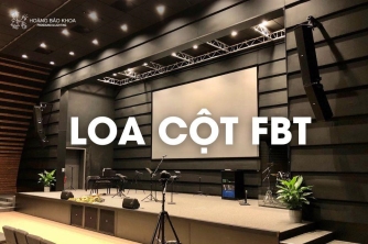 Loa cột FBT - Kiểm soát vang và phủ âm hiệu quả cho không gian chuyên nghiệp