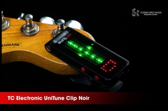 UniTune Clip Noir – Tuner Clip-On TC Electronic | Phân Phối Chính Hãng Hoàng Bảo Khoa
