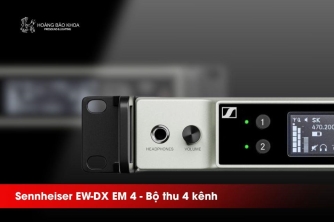 Sennheiser EW-DX EM 4 | Bộ Thu 4 Kênh Cho Hệ Thống Micro Không Dây Chuyên Nghiệp