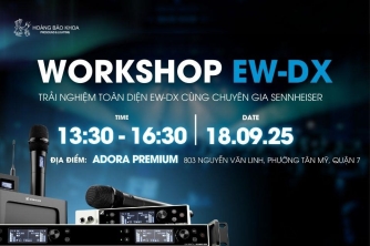 Hoàng Bảo Khoa x Sennheiser Workshop EW-DX | 18/09/2025