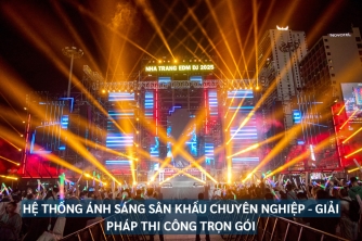 Hệ Thống Ánh Sáng Sân Khấu Chuyên Nghiệp - Dịch Vụ Thi Công Đồng Bộ, Trọn Gói