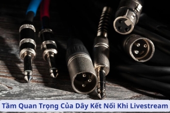 Tầm Quan Trọng Của Dây Kết Nối Trong Livestream Chuyên Nghiệp