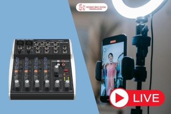 Bộ livestream bằng điện thoại có cần Mixer không?