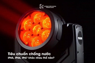 Tiêu chuẩn chống nước IP65, IP66, IP67 khác nhau thế nào?