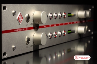 Neumann V 402 - Bộ Microphone Preamp 2 kênh độc lập đầu tiên của Neumann