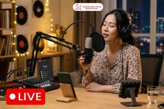 Tại sao livestream chỉ thu được nhạc mà không thu giọng?