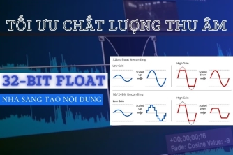 Tối Ưu Chất Lượng Thu Âm Với Công Nghệ 32-bit Float Cho Nhà Sáng Tạo Nội Dung Tối Ưu Chất Lượng Thu Âm Với Công Nghệ 32-bit Float Cho Nhà Sáng Tạo Nội Dung