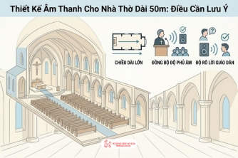 Thiết Kế Âm Thanh Cho Nhà Thờ Dài 50m: Những Yếu Tố Cần Quan Tâm