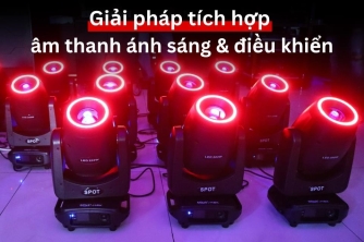 Giải pháp tích hợp âm thanh ánh sáng & điều khiển Giải pháp tích hợp âm thanh ánh sáng & điều khiển