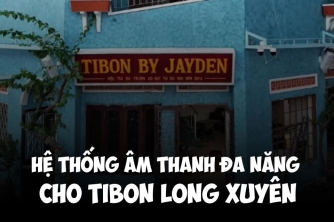 Giải Pháp Âm Thanh Chuyên Nghiệp Cho Cafe Tibon Long Xuyên