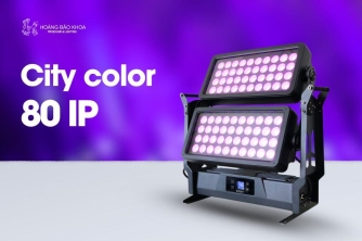 Đèn Chớp City Color 80 IP Mitek & HBK – Hiệu suất cao, chống nước