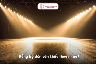 Đèn sân khấu phản ứng theo nhạc với chế độ Sound Active Đèn sân khấu phản ứng theo nhạc với chế độ Sound Active