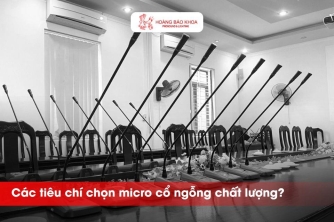 Các tiêu chí chọn micro cổ ngỗng chất lượng